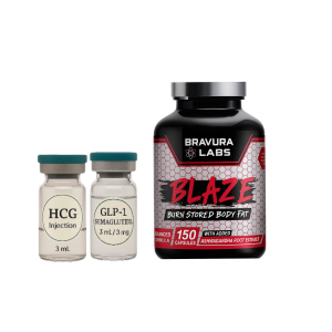 HCG Pure (Jab) + Blaze Fat Burner + Insulin Support 5mg